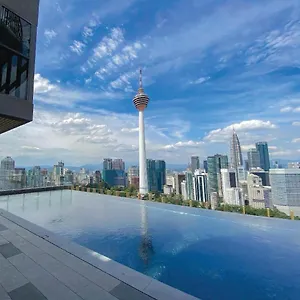  Appartamento Ceylonz Kl Tower View Bukit Bintang Malesia